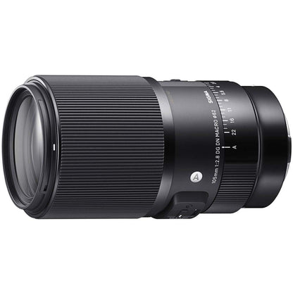 Sigma 260965 105mm F2.8 Art DG DN Macro Lens for Sony E Mount Full Frame Mirrorless Bundle with Sandisk 128GB Extreme SD Memory UHS-I Card