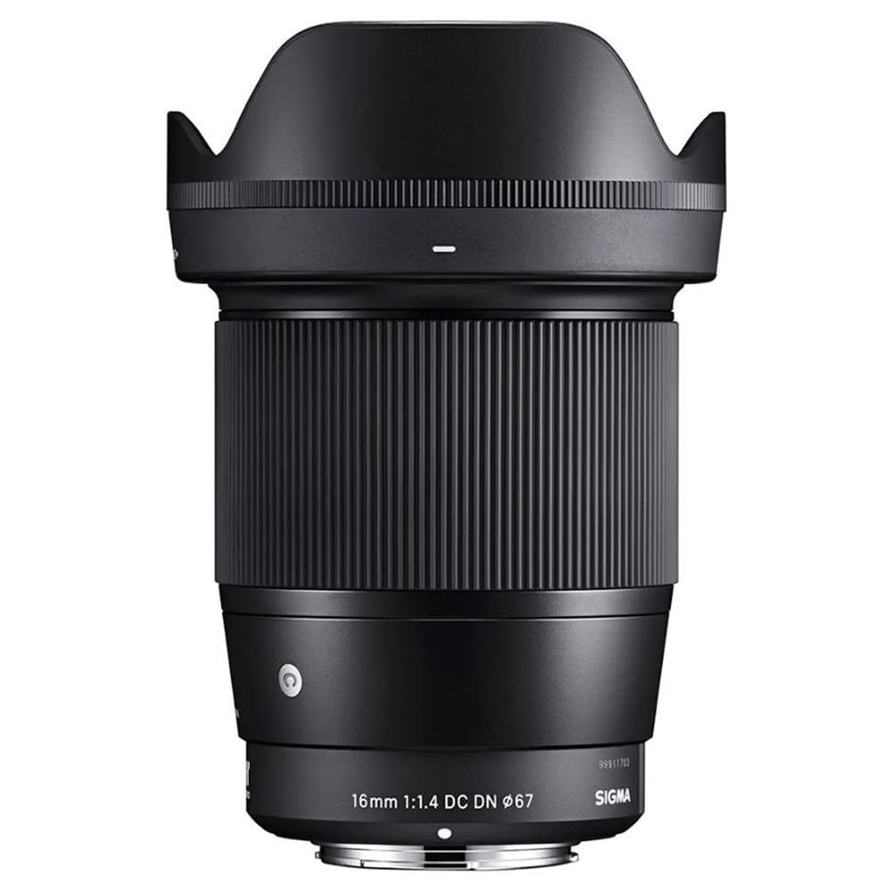 Sigma 402973 16mm F1.4 DC DN Contemporary Telephoto Lens for Nikon Z Bundle with Lexar 64GB High-Performance 800x UHS-I SDXC Memory Card