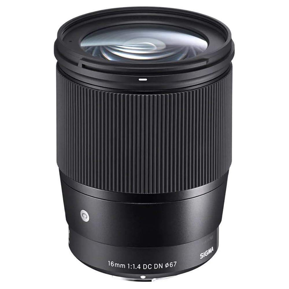 Sigma 402973 16mm F1.4 DC DN Contemporary Telephoto Lens for Nikon Z Bundle with Lexar 64GB High-Performance 800x UHS-I SDXC Memory Card