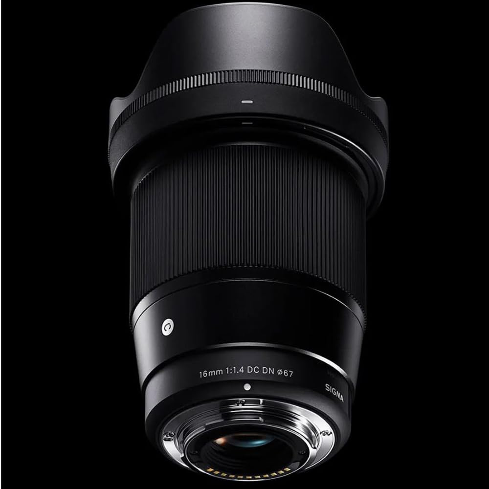 Sigma 402973 16mm F1.4 DC DN Contemporary Telephoto Lens for Nikon Z Bundle with Lexar 64GB High-Performance 800x UHS-I SDXC Memory Card