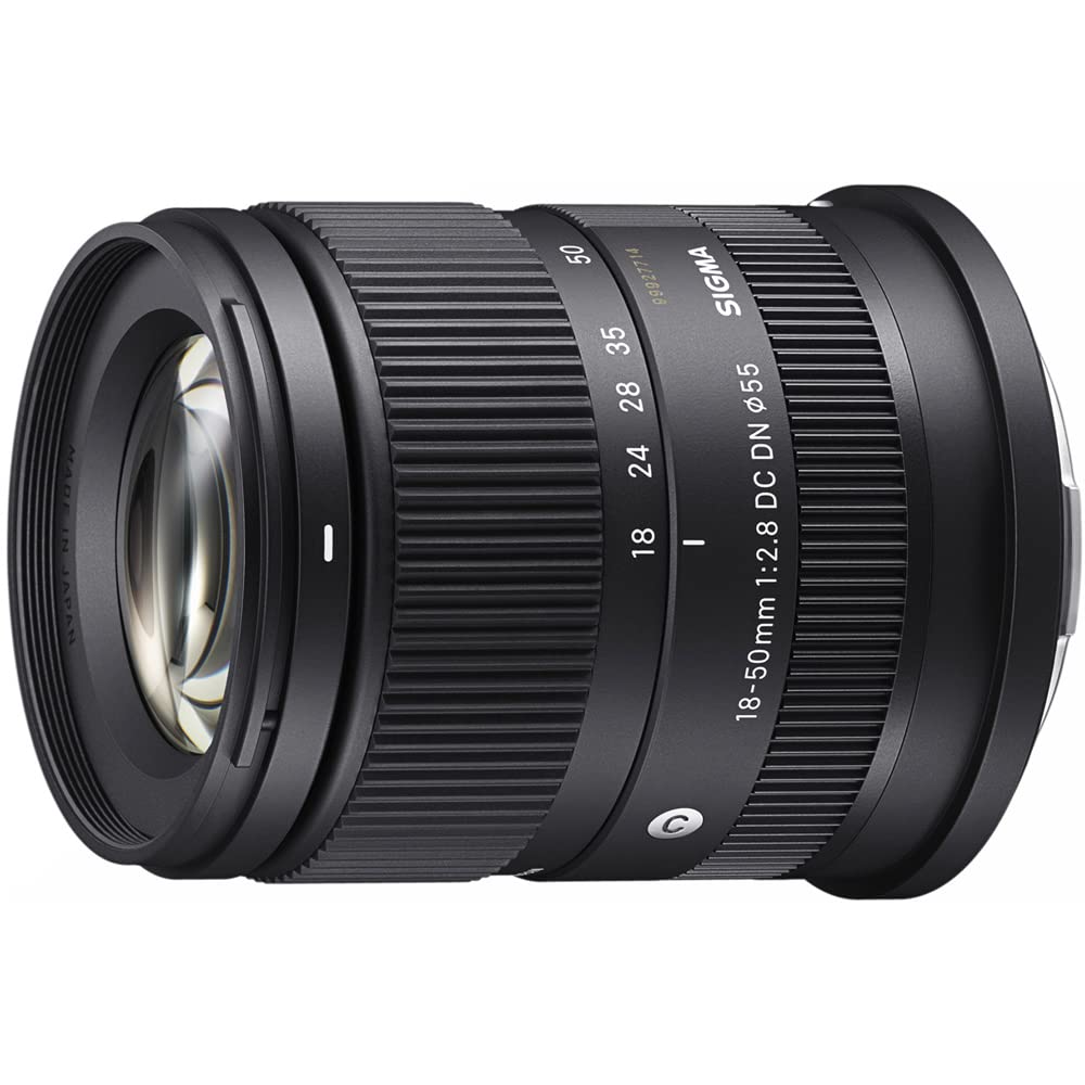 Sigma 585969 18-50mm f/2.8 DC DN Contemporary Lens Compatible with L-Mount APS-C Bundle with Lexar Professional 633x 64GB UHS-1 Class 10 SDXC Memory Card