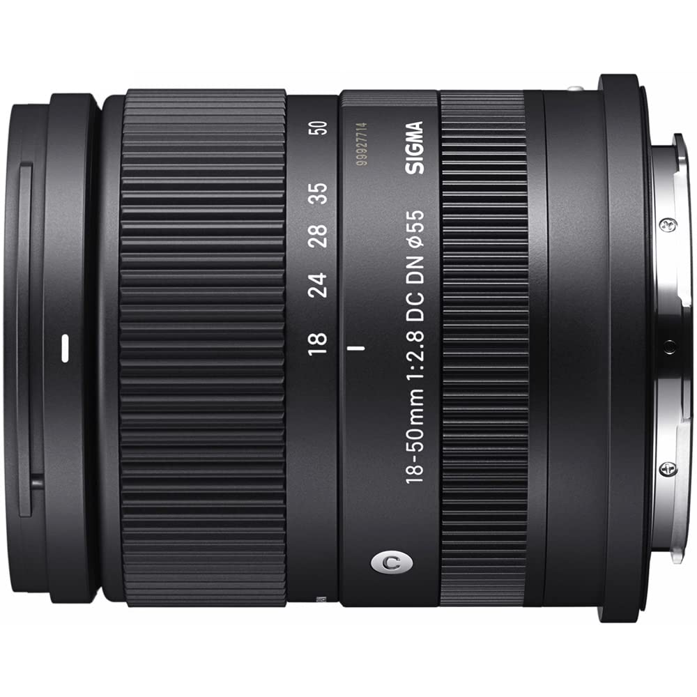 Sigma 585969 18-50mm f/2.8 DC DN Contemporary Lens Compatible with L-Mount APS-C Bundle with Lexar Professional 633x 64GB UHS-1 Class 10 SDXC Memory Card