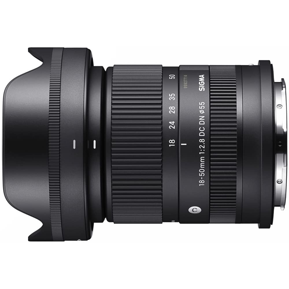 Sigma 585969 18-50mm f/2.8 DC DN Contemporary Lens Compatible with L-Mount APS-C Bundle with Lexar Professional 633x 64GB UHS-1 Class 10 SDXC Memory Card