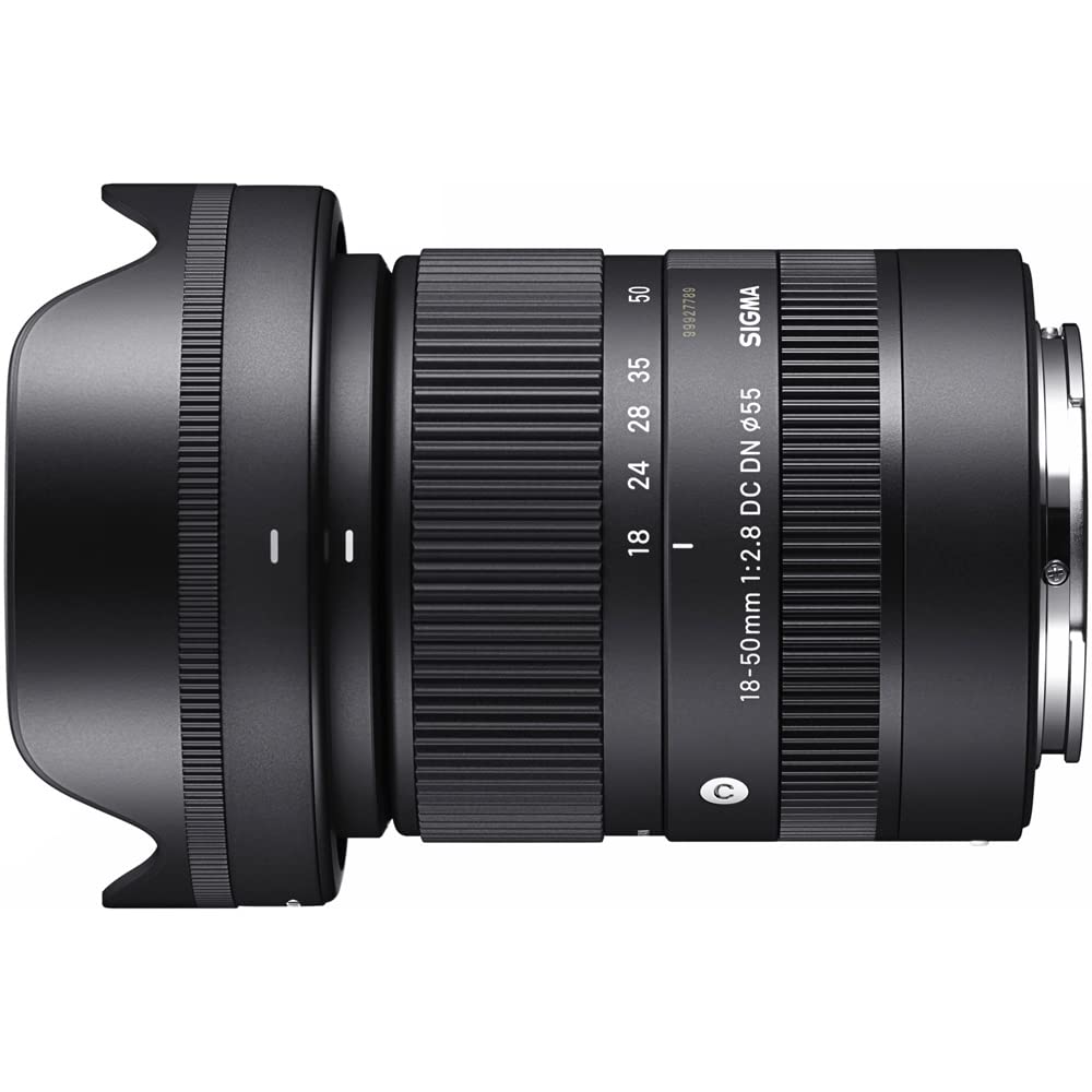 Sigma 585969 18-50mm f/2.8 DC DN Contemporary Lens Compatible with L-Mount APS-C Bundle with Lexar Professional 633x 64GB UHS-1 Class 10 SDXC Memory Card