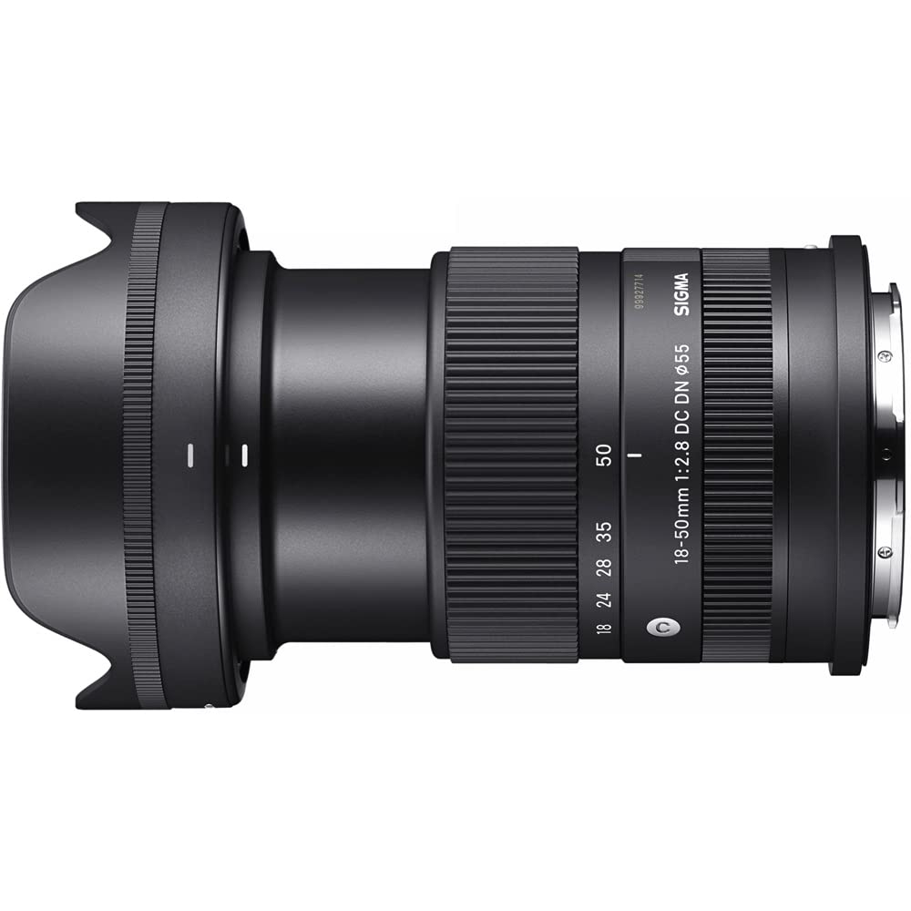 Sigma 585969 18-50mm f/2.8 DC DN Contemporary Lens Compatible with L-Mount APS-C Bundle with Lexar Professional 633x 64GB UHS-1 Class 10 SDXC Memory Card