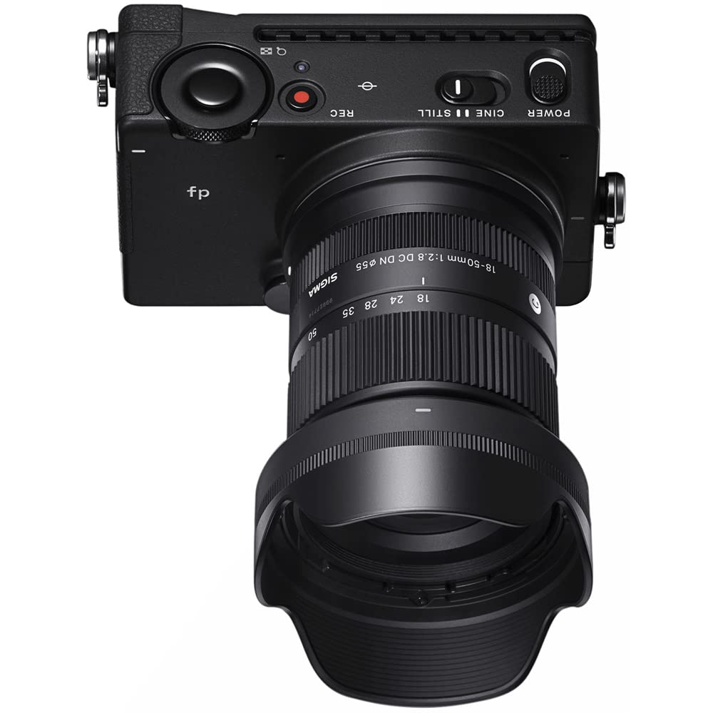 Sigma 585969 18-50mm f/2.8 DC DN Contemporary Lens Compatible with L-Mount APS-C Bundle with Lexar Professional 633x 64GB UHS-1 Class 10 SDXC Memory Card