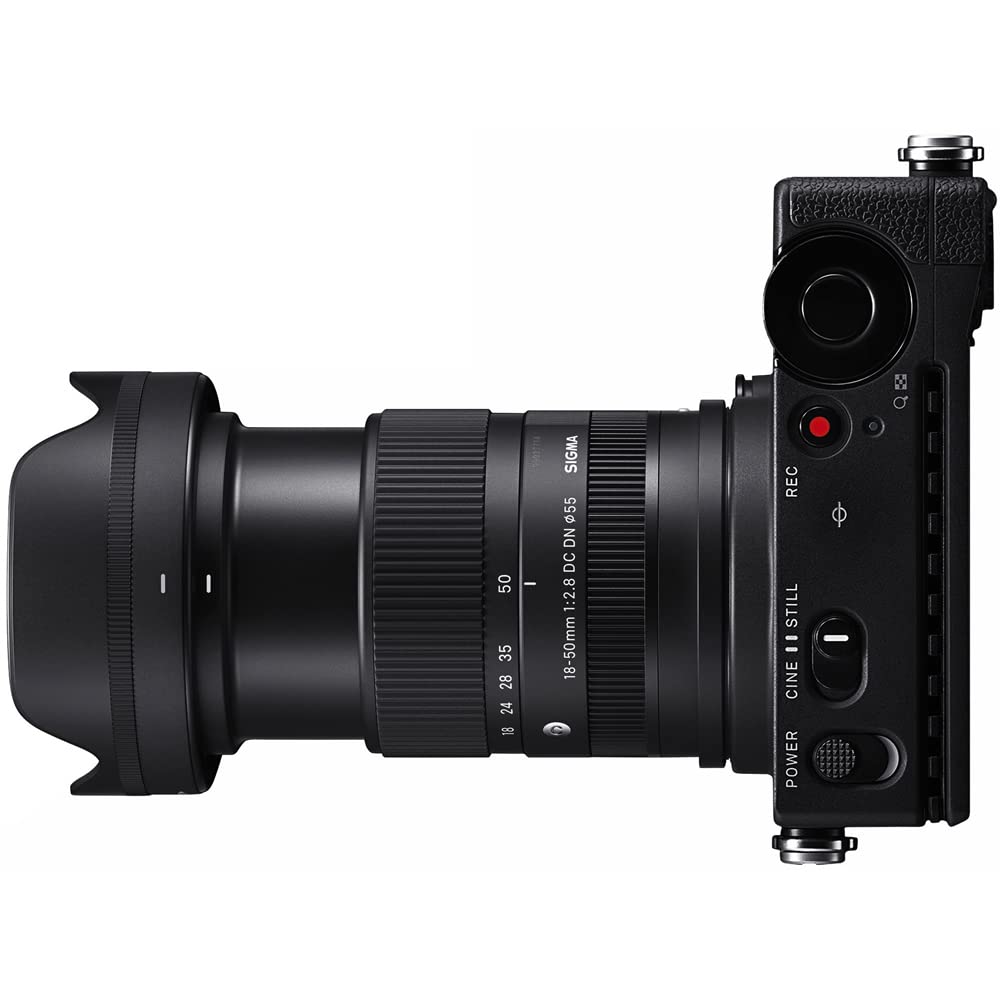 Sigma 585969 18-50mm f/2.8 DC DN Contemporary Lens Compatible with L-Mount APS-C Bundle with Lexar Professional 633x 64GB UHS-1 Class 10 SDXC Memory Card