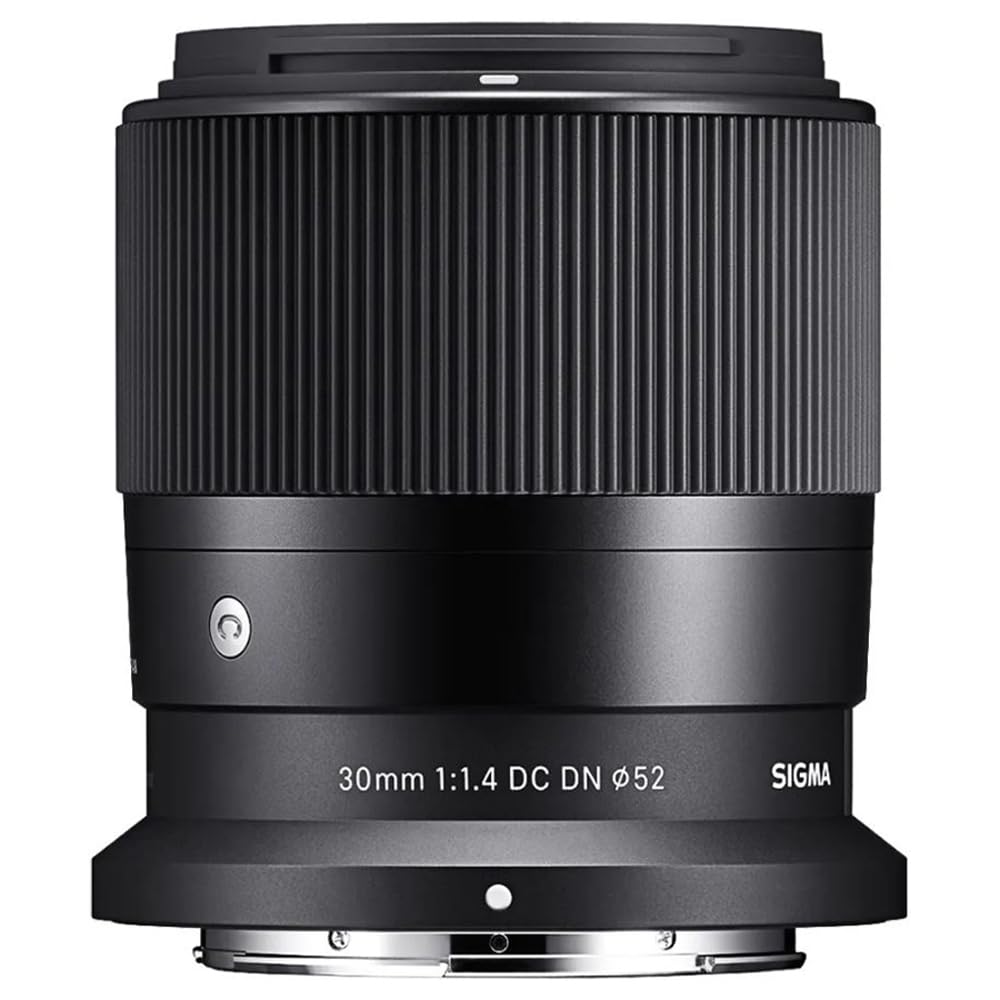 Sigma 302973 30mm F1.4 DC DN Contemporary Telephoto Lens for Nikon Z Bundle with Lexar 64GB High-Performance 800x UHS-I SDXC Memory Card