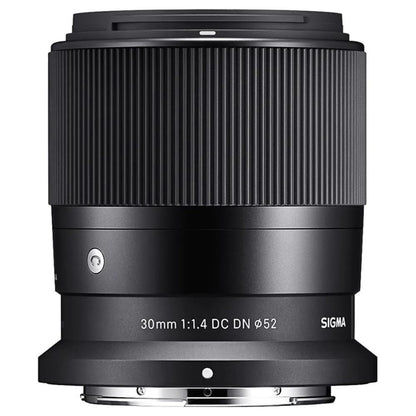 Sigma 302973 30mm F1.4 DC DN Contemporary Telephoto Lens for Nikon Z Bundle with Lexar 64GB High-Performance 800x UHS-I SDXC Memory Card