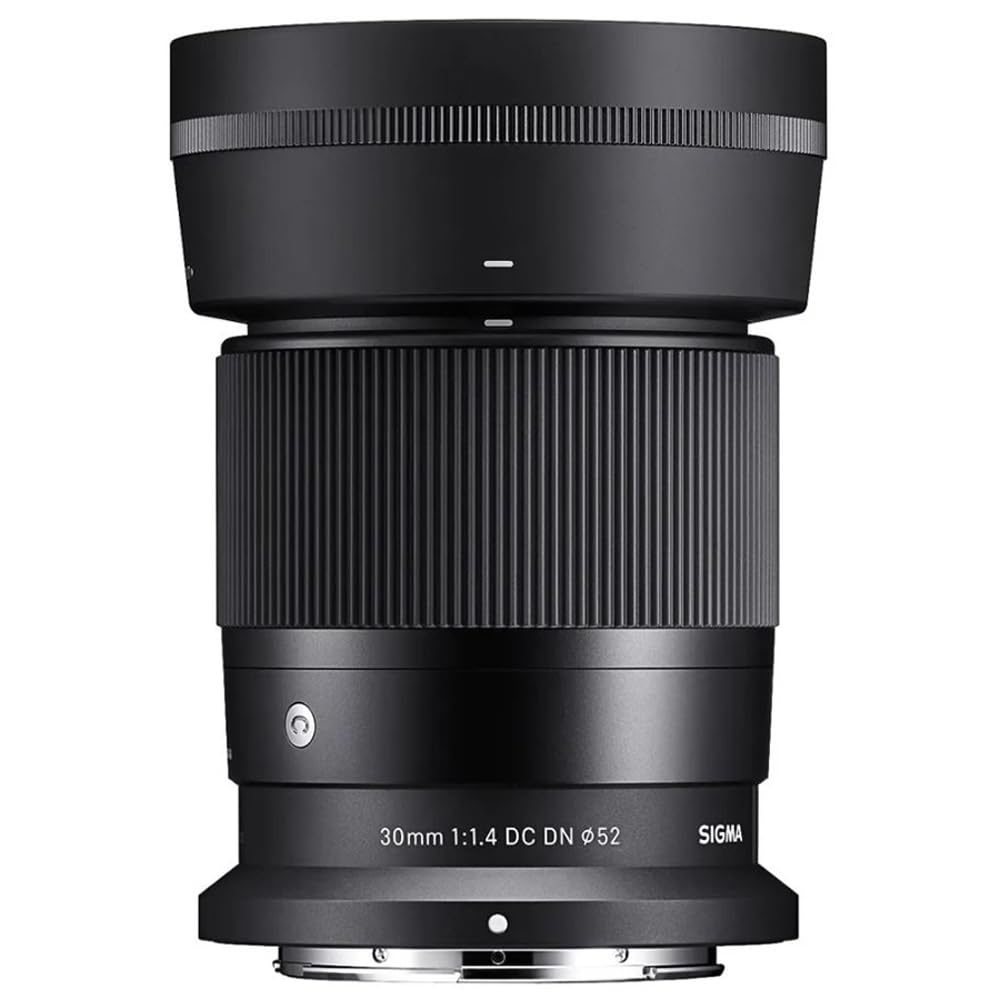 Sigma 302973 30mm F1.4 DC DN Contemporary Telephoto Lens for Nikon Z Bundle with Lexar 64GB High-Performance 800x UHS-I SDXC Memory Card