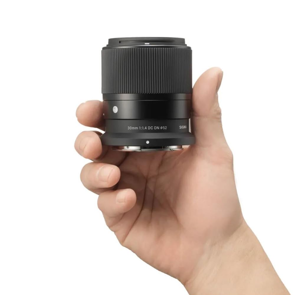 Sigma 302973 30mm F1.4 DC DN Contemporary Telephoto Lens for Nikon Z Bundle with Lexar 64GB High-Performance 800x UHS-I SDXC Memory Card
