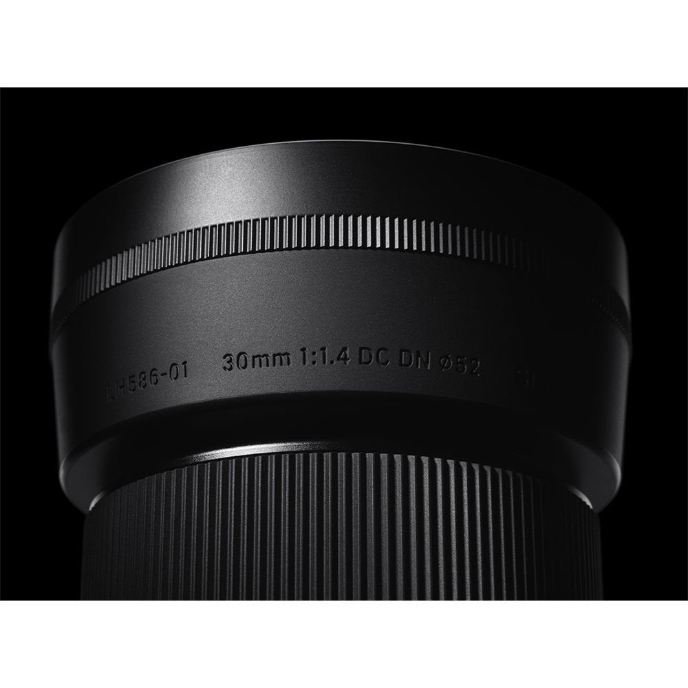 Sigma 302971 30mm F1.4 Contemporary DC DN Lens for Canon M-Mount Bundle with Lexar Professional SDHC/SDXC 1667x UHS-II 64GB Memory Card