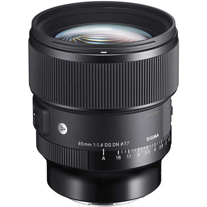 Sigma 322965 85mm F1.4 DG DN Art Lens for Full Frame Sony E-Mount Mirrorless Cameras Bundle with 7 YR CPS Enhanced Protection Pack