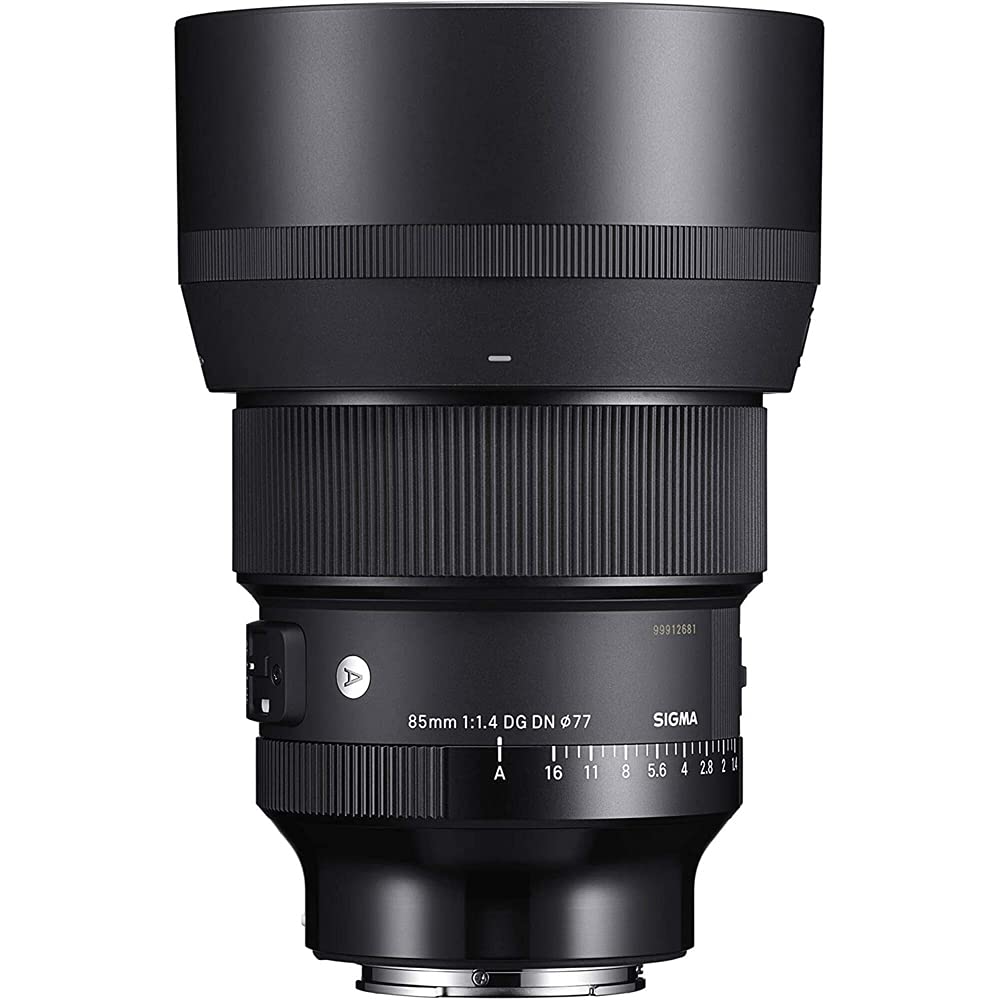 Sigma 322965 85mm F1.4 DG DN Art Lens for Full Frame Sony E-Mount Mirrorless Cameras Bundle with 7 YR CPS Enhanced Protection Pack