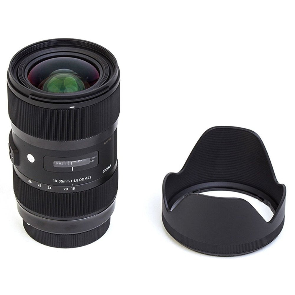 Sigma 210-101 AF 18-35mm f/1.8 DC HSM Art Lens for Canon SLR Bundle with Sandisk 64GB Extreme SDXC Memory UHS-I Card