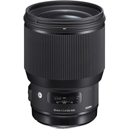 Sigma (321954) 85mm F1.4 DG HSM Art Full-Frame Sensor Lens for Canon + Sandisk Extreme PRO SDXC 128GB UHS-1 Memory Card