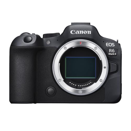 Canon EOS R6 Mark II Mirrorless Camera w/RF 24-70mm f/2.8 L (2 Items) (Renewed)