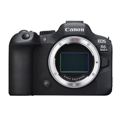 Canon EOS R6 Mark II Mirrorless Camera w/RF 24-70mm f/2.8 L (2 Items) (Renewed)