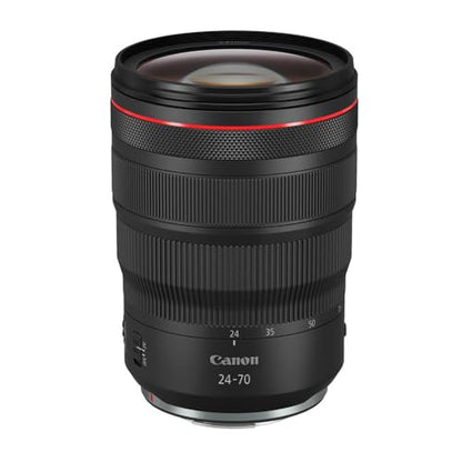 Canon EOS R6 Mark II Mirrorless Camera w/RF 24-70mm f/2.8 L (2 Items) (Renewed)