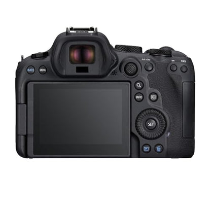 Canon EOS R6 Mark II Mirrorless Camera w/RF 24-70mm f/2.8 L (2 Items) (Renewed)