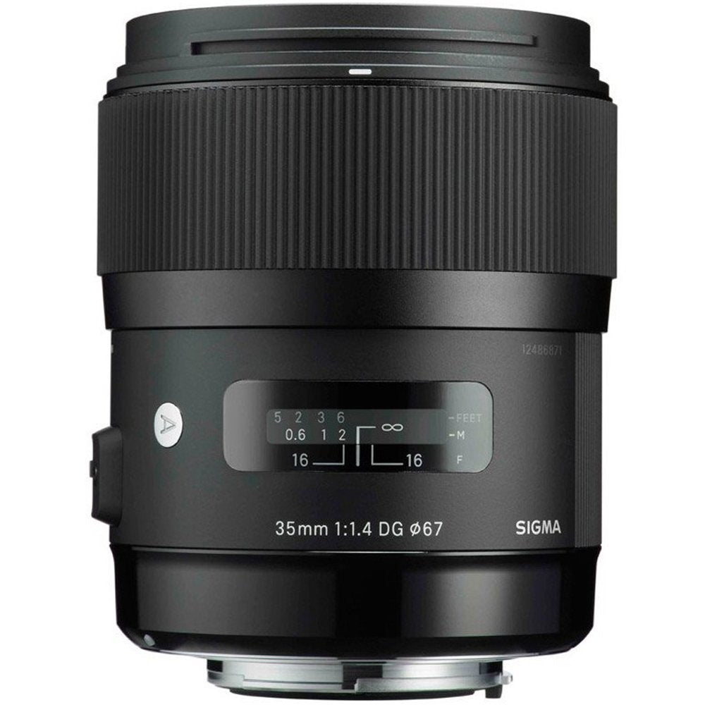 Sigma 35mm f/1.4 DG HSM Art Wide-angle Lens for Canon EF DSLR Cameras Bundle with Sigma USB Dock for Canon Lens and Sandisk 32GB Extreme SD Memory UHS-I Card