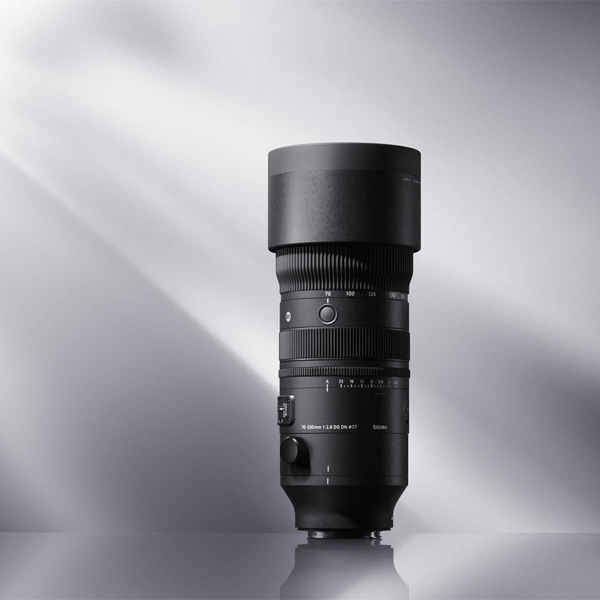 Sigma 70-200mm f/2.8 DG DN OS Sports Lens for Sony E Bundle with Lens Case + Filter Kit + Lens Cap Tether