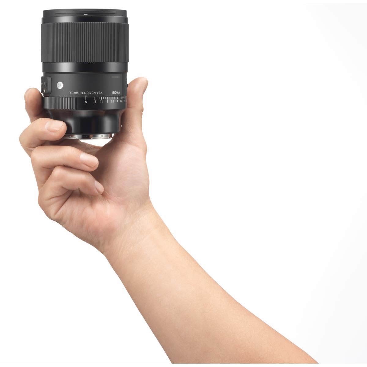 Sigma 50mm f/1.4 DG DN Art Lens for Sony E Bundle with 72mm Multi Coated UV Filter, Microfiber Cleaning Cloth