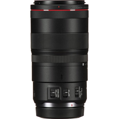 Canon RF 100mm f/2.8 L Macro is USM Telephoto Macro Lens for mirrorless Camera and 128 Extreme Memory Card (Renewed)
