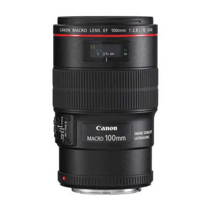 Canon EF 100mm f2.8L IS USM Macro Lens for Canon Digital SLR Cameras with 67mm Multicoated UV Protective Filter, Deluxe Bag, Lens Cap Keeper, Memory Card Wallet, USB 2.0 Card Reader, Professional Tripod + More