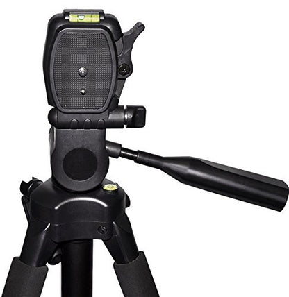 SSE 72INTRIMON Professional Tripod 3 Way Pan Head Tilt Motion with Built in Bubble Level and Monopod for Canon/Nikon/Sony/Pentax/Sigma/Fuji/Olympus/Panasonic/JVC/Samsung Cameras Plus Camcorders