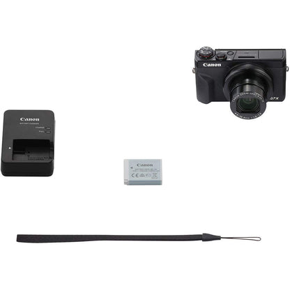 Canon PowerShot G7 X Mark III Digital Camera (Black #CAPSG7X3B) with Advanced Accessory Bundle