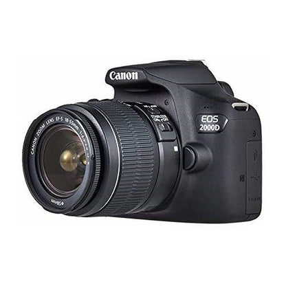 Canon EOS 2000D (T7) EF-S 18-55mm IS II Kit with Canon EF 50mm f/1.8 STM Lens and Basic Lens Accessory Bundle - Includes: 500mm Telephoto Preset Lens, Professional EF T-Mount and MUCH MORE