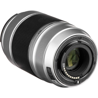 FUJIFILM XC 50-230mm f/4.5-6.7 OIS II Lens (Silver) with 17PC Accessory Bundle ? Includes: 3PC Multi Coated HD Filter Set (UV, CPL, FLD) + 4PC Close-Up Macro Lens Set + More