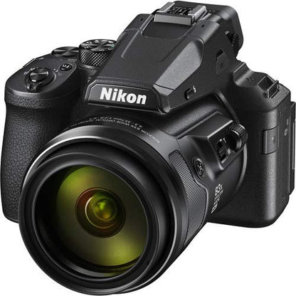 Nikon COOLPIX P950 Digital Camera with Deluxe Accessory Bundle; Includes: SanDisk 128GB Extreme PRO Memory Card, Spare ENEL20 Replacement Battery, And More