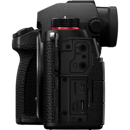 Panasonic Lumix DC-S5 Mirrorless Digital Camera (Body Only) with Starter Accessory Bundle – Includes: Manufacturer Accessories + Professional Camera Backpack + Equipment Maintenance Tools