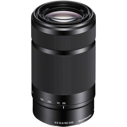Sony E 55-210mm F/4.5-6.3 Lens (Black) (White Box)