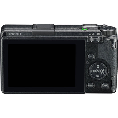 Ricoh GR III Digital Camera with Advanced Accessory Bundle: SanDisk 128GB Ultra SDXC, 2x Extended Life Replacement Batteries, LED Light Kit with Bracket & Much More (24pc Bundle)
