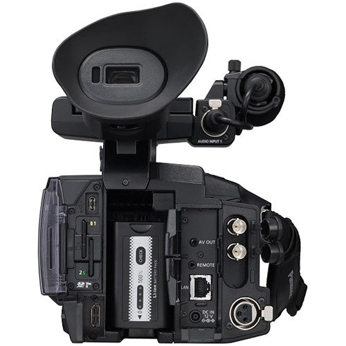 Panasonic AG-CX350 4K Camcorder with Starter Accessory Bundle: SanDisk 128GB Extreme SDXC Memory Card, Extended Life Replacement Battery (6000 mAh) & More (17pc Bundle)