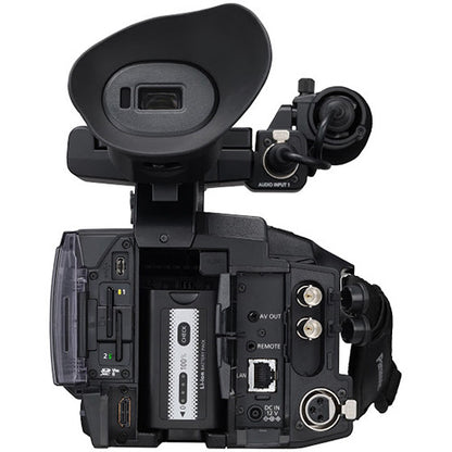Panasonic AG-CX350 4K Camcorder with Starter Accessory Bundle: SanDisk 128GB Extreme SDXC Memory Card, Extended Life Replacement Battery (6000 mAh) & More (17pc Bundle)