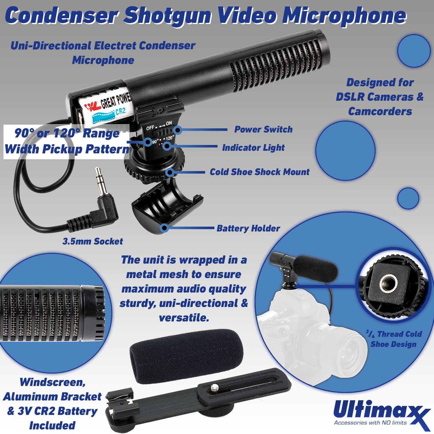 Panasonic AG-CX350 4K Camcorder with Deluxe Accessory Bundle: 2x SanDisk 128GB Ultra SDXC, 2x Spare Batteries, 160 LED Video Light, 80” Tripod/Monopod & Much More (30pc Bundle)