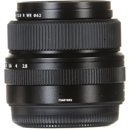 Ultimaxx Essential Bundle + FUJIFILM GF 63mm f/2.8 R WR Lens + (0.43x Wide-Angle Lens Attachment, 3PC Multi-Coated UV Filter Kit (UV, CPL, FLD) & More (20pc Bundle)