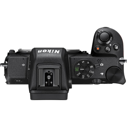 Ultimaxx Essential Nikon Z50 (Body Only) Bundle - Includes: 64GB Ultra Memory Card, Extended Life Replacement Battery, Water-Resistant Camera Backpack & More (16pc Bundle)