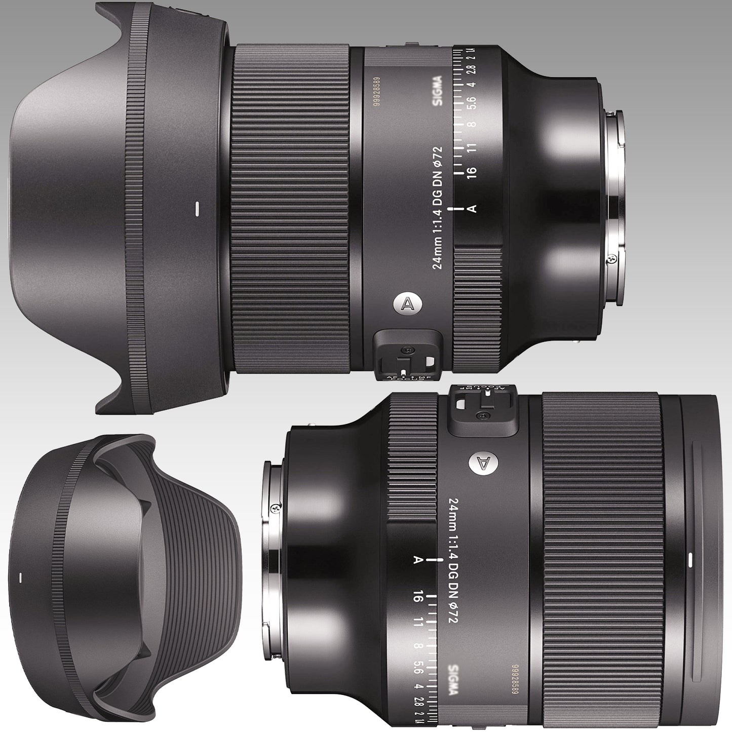 Ultimaxx Starter Sigma 24mm f/1.4 Art Lens Bundle (E-Mount) - Includes: Water-Resistant Lens Pouch, Protective UV Filter, 0.43x Wide-Angle Lens Attachment & More (12pc Bundle)