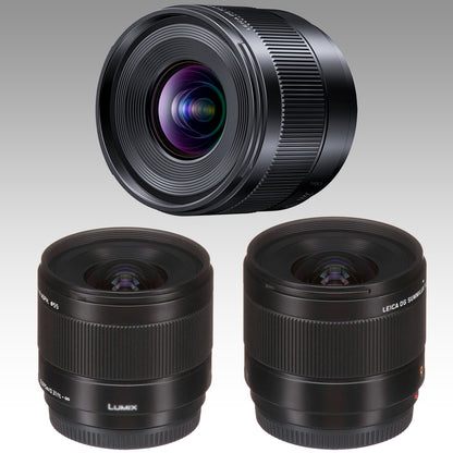 Ultimaxx Advanced Panasonic Leica DG Summilux 9mm f/1.7 ASPH. Lens Bundle - Includes: 0.43x Wide-Angle Lens Attachment, 3PC Protective Filter Kit & Much More (17pc Bundle)