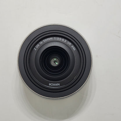 Ultimaxx Essential Nikon Z DX 16-50mm f/3.5-6.3 VR Lens Bundle (Silver) - Includes: Variable Neutral Density Filter (ND2-ND400), Lens Pouch & More (13pc Bundle)