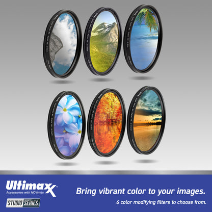 Ultimaxx Essential Sigma 35mm f/1.4 DG HSM Art Lens Bundle (EF Mount) - Includes: 6PC Gradual Color Filter Kit, 3PC Protective Filter Kit & More (18pc Bundle)