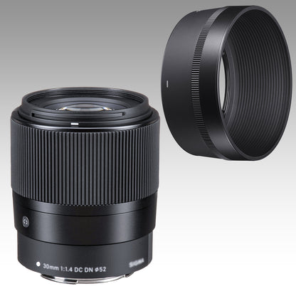 Ultimaxx Essential Sigma 30mm f/1.4 DC DN Contemporary Lens Bundle (X Mount) - Includes: Variable Neutral Density Filter & More (13pc Bundle)