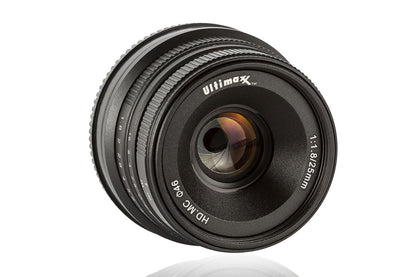 Ultimaxx 25mm f/1.8 Manual Lens for Sony E Mount (NEX)
